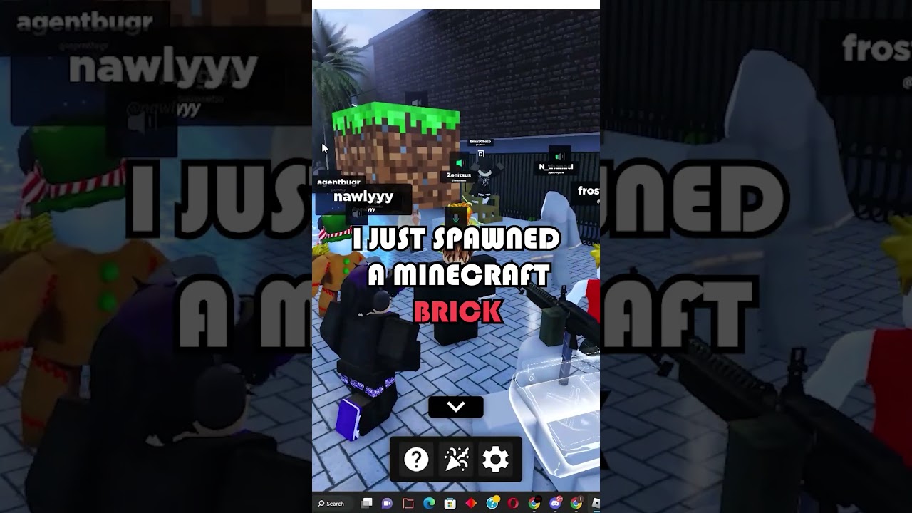 Roblox Exploit Trolling Compilation 😱 #roblox #shorts #trolling