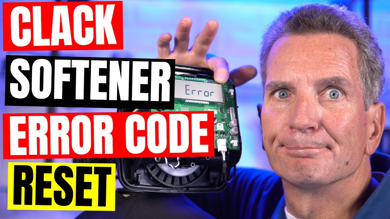 Reset Clack WS1 Water Softener Easily 🔧