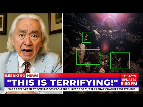 Michio Kaku Just Revealed the First Surface Images of 3I/ATLAS — The Truth Is Finally Out