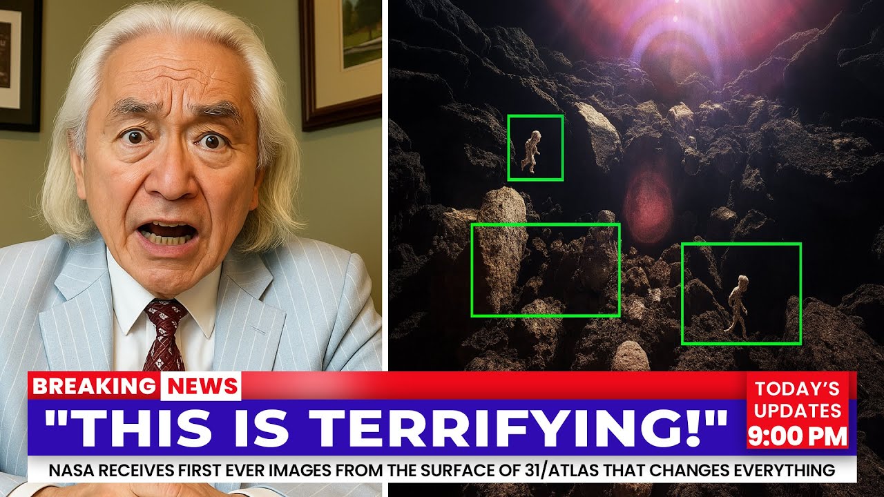 Michio Kaku Reveals First Surface Images of 3I/ATLAS