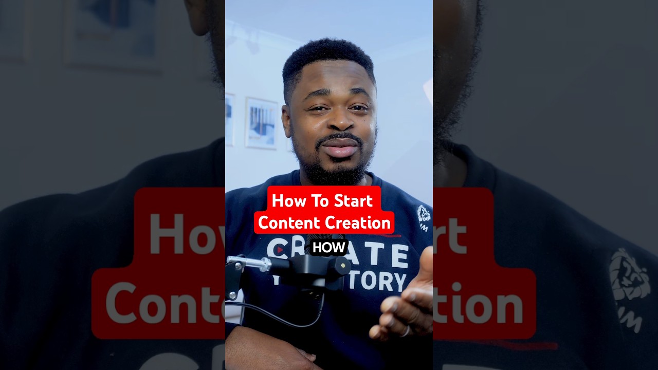 Begin Your Content Creation Journey Today! 🚀