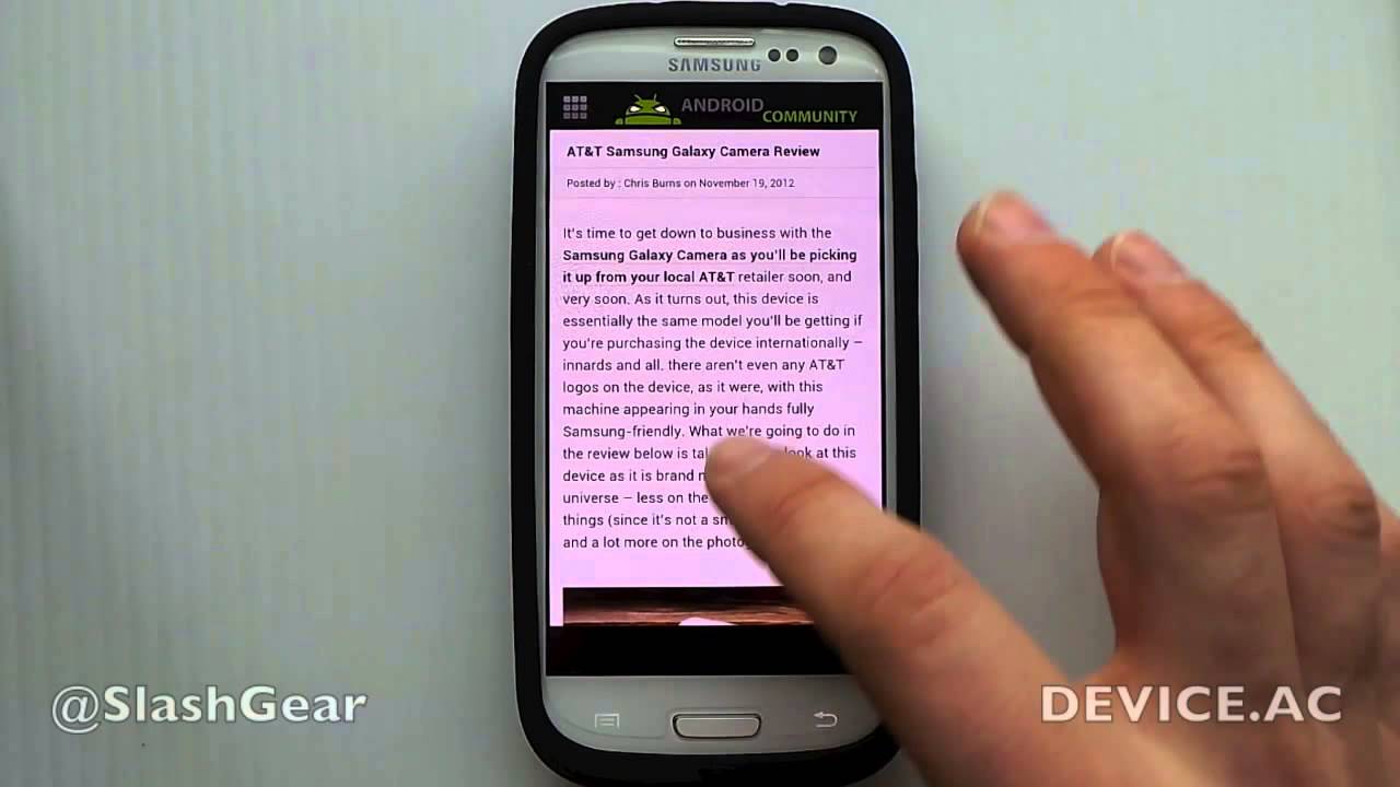 Android Community App Review by Chris Burns