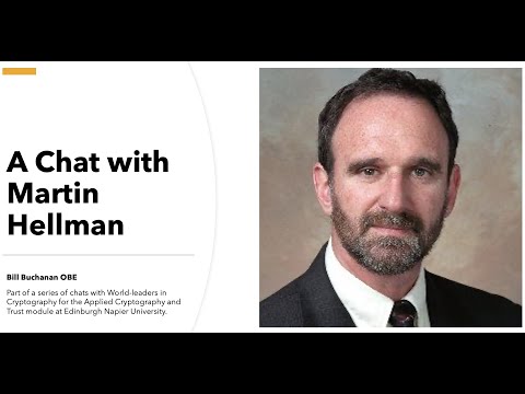 World-leaders in Cryptography:  Martin Hellman