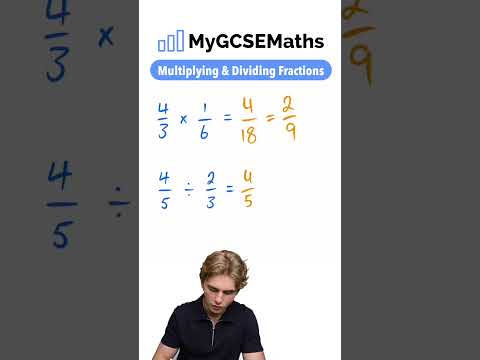 Multiplying & Dividing Fractions | GCSE Maths 2025