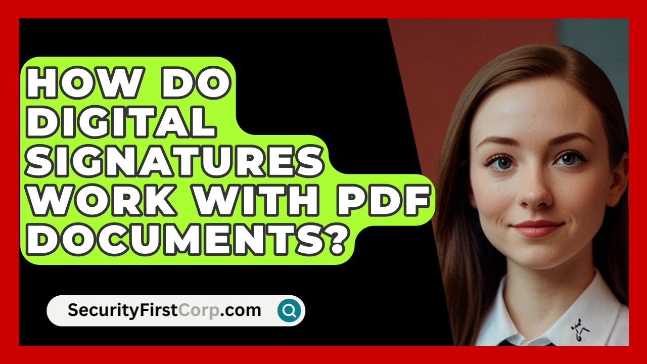 Understanding How Digital Signatures Ensure PDF Document Security - SecurityFirstCorp.com