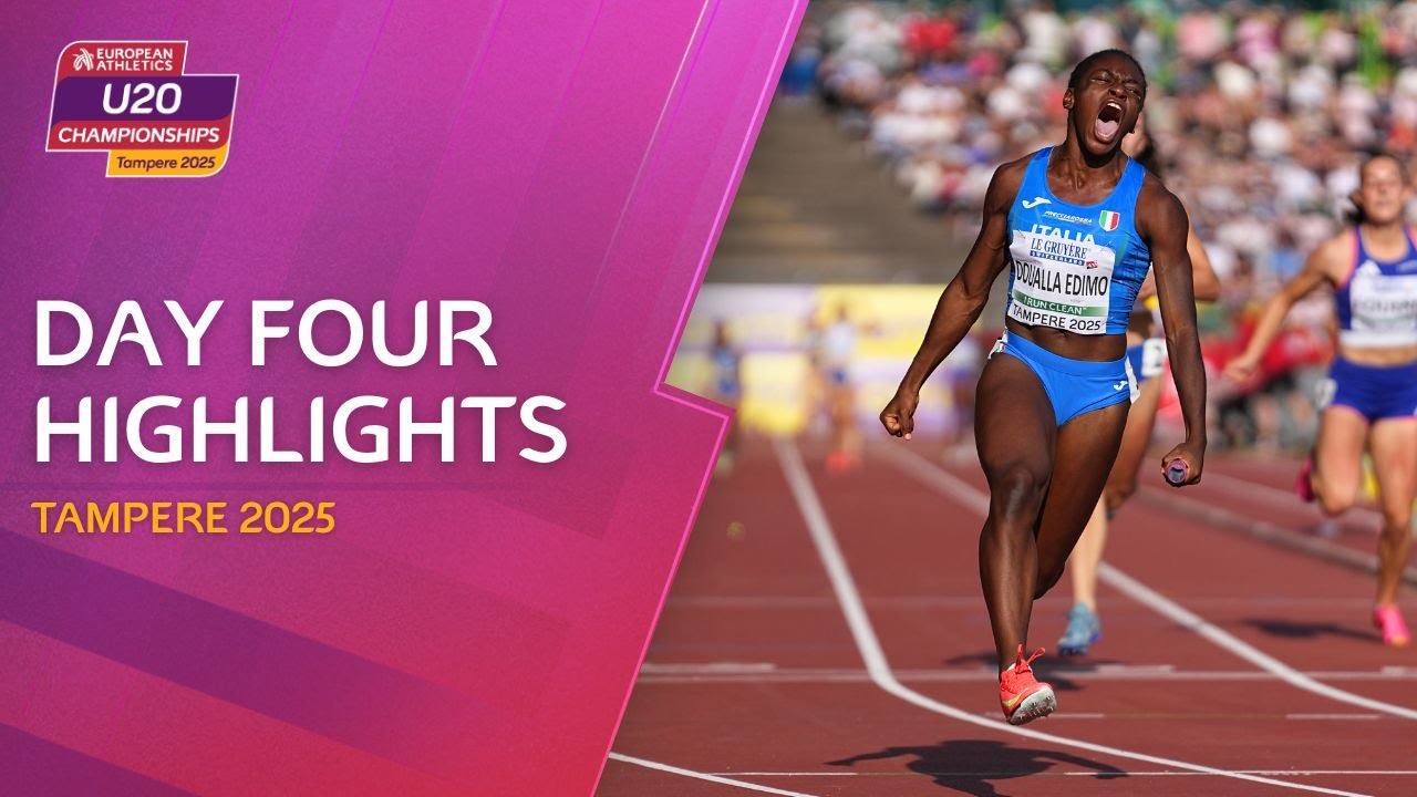 Day 4 Highlights at Tampere 2025: Doualla’s Stunning Gold Win! 🥇