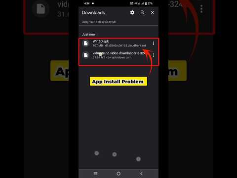 Download Kiya hua app install nahi ho raha hai?| chrome app installing problem fix 2025