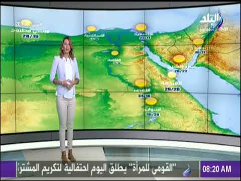 درجات الحرارة المتوقعة في مصر اليوم ☀️