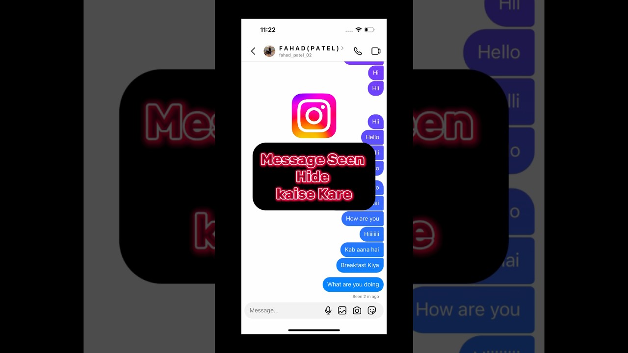 Instagram Message Read Receipts & Last Seen Hide Kaise Kare? 🚫