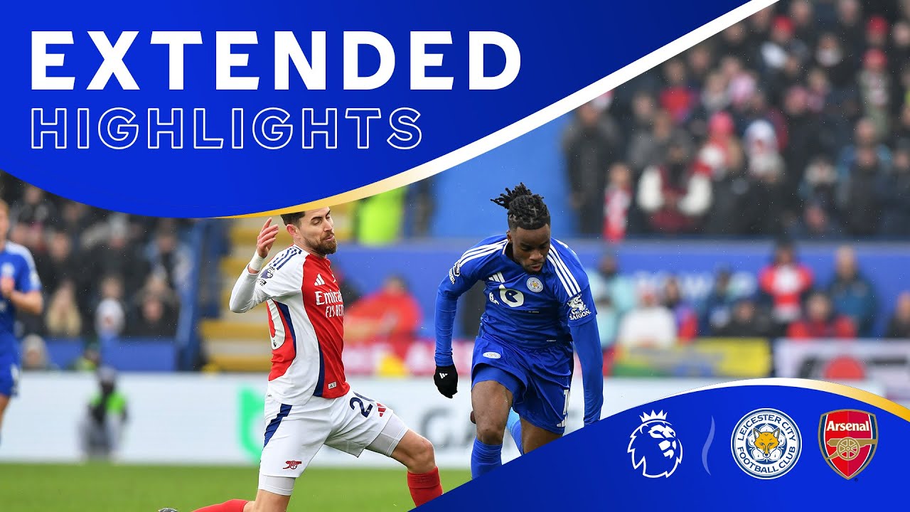 Arsenal Secures Win with Late Goals Against Leicester City ⚽