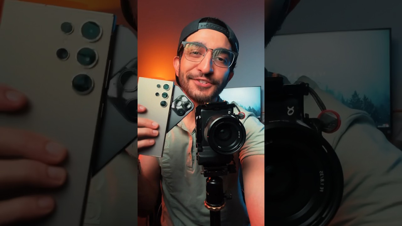 Galaxy S24 Ultra VS iPhone 15 Pro Max VS Sony Full Frame 📸