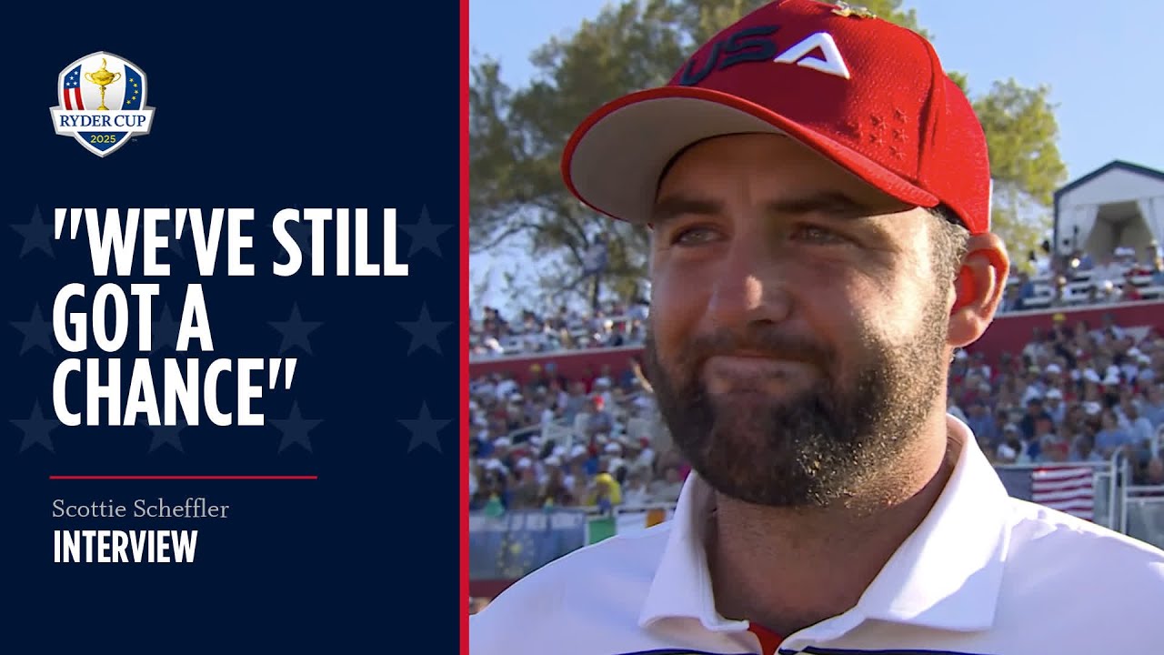 Scottie Scheffler Interview | Sunday Singles | 2025 Ryder Cup