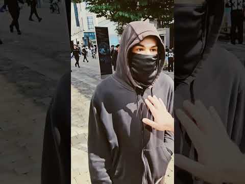 Charlie Veitch & Fred with a quick 1-2 against potentially knife wielding balaclava wearing dude