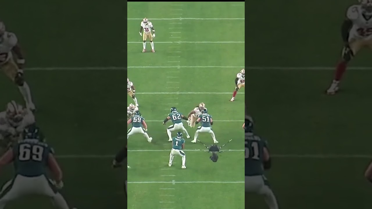 🚨49ers Deommodore Lenoir KO’s Eagles running back D’Andre Swift🚨
