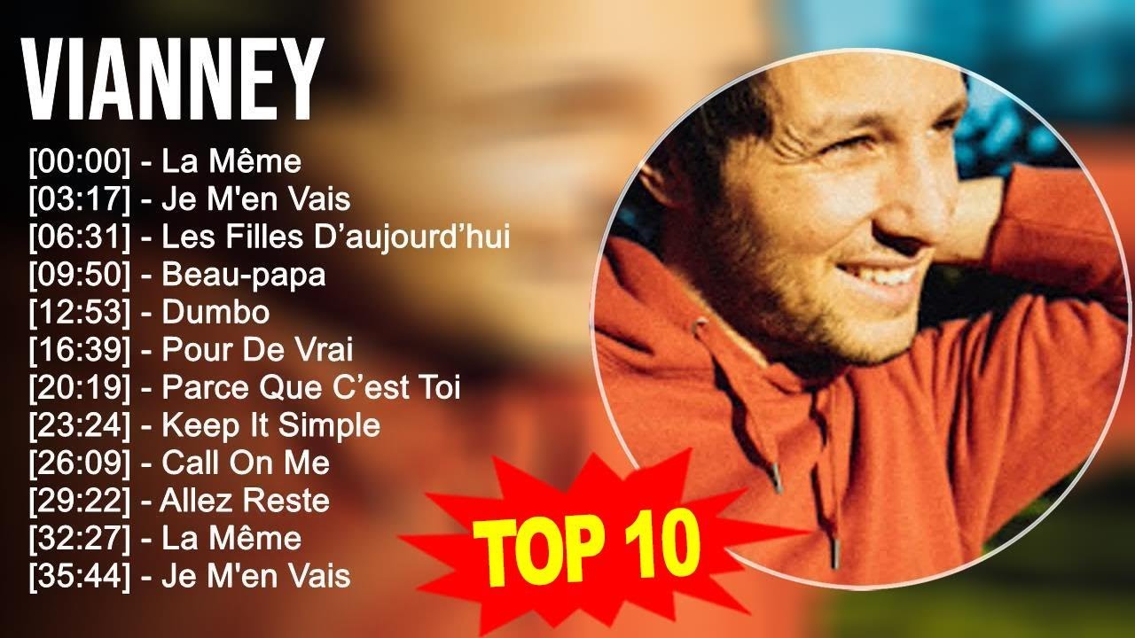 Vianney 2023: Top 10 Best Songs & Complete Album 🎶