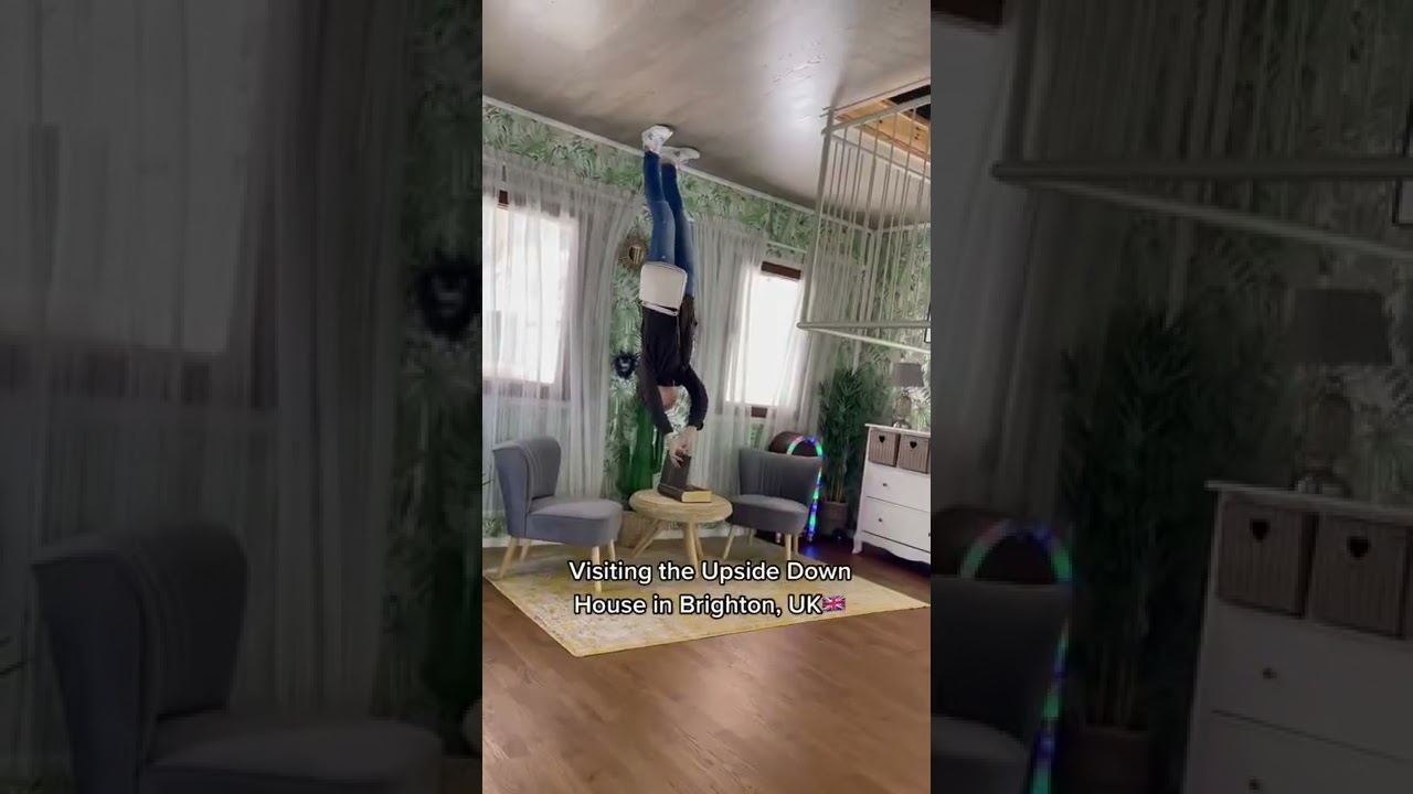 Brighton’s Unique Upside Down House 🏠