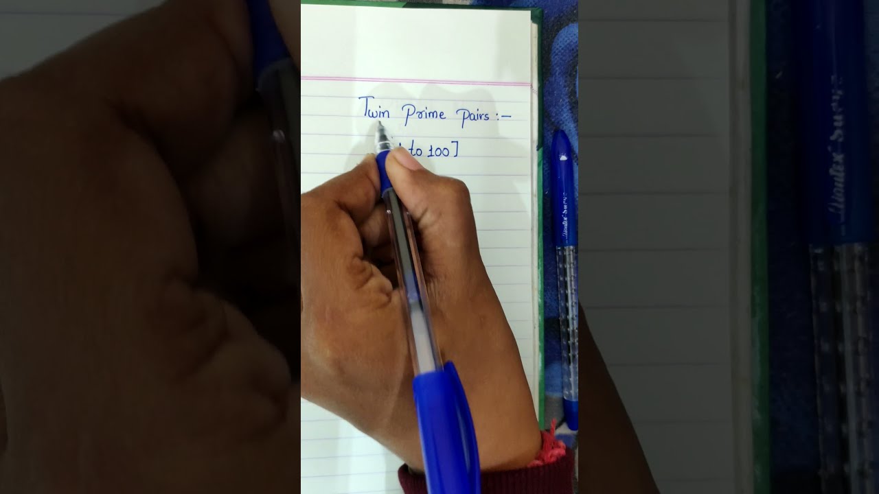 Discover Twin Prime Numbers! | Quick Math Shorts 🔢