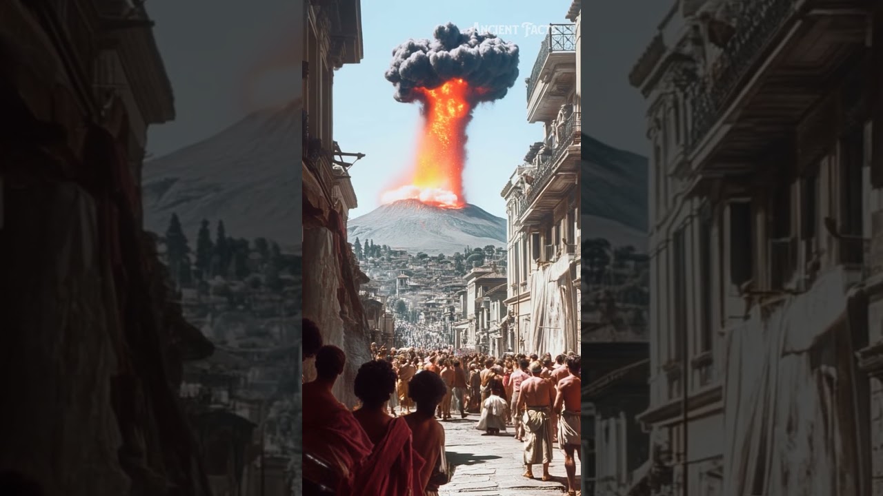AI Recreates Pompeii During Vesuvius Eruption 🌋