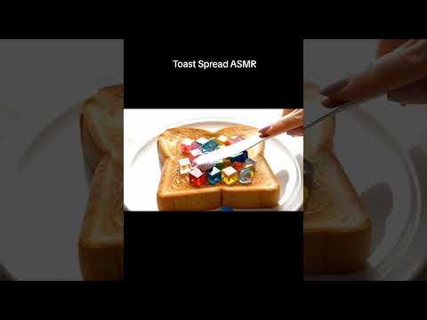 Toast Spread #asmr #toast #asmr #foryou #fyp #satisfying #asmr #asmrsounds