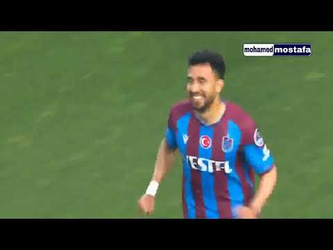 هدف تريزيجيه لصالح طرابزون سبور في شباك الانيا سبور بالدوري التركي