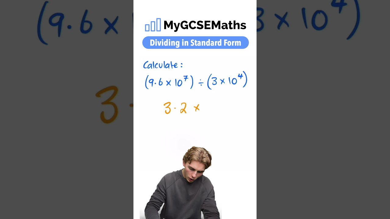 Master Dividing in Standard Form for GCSE Maths 📚