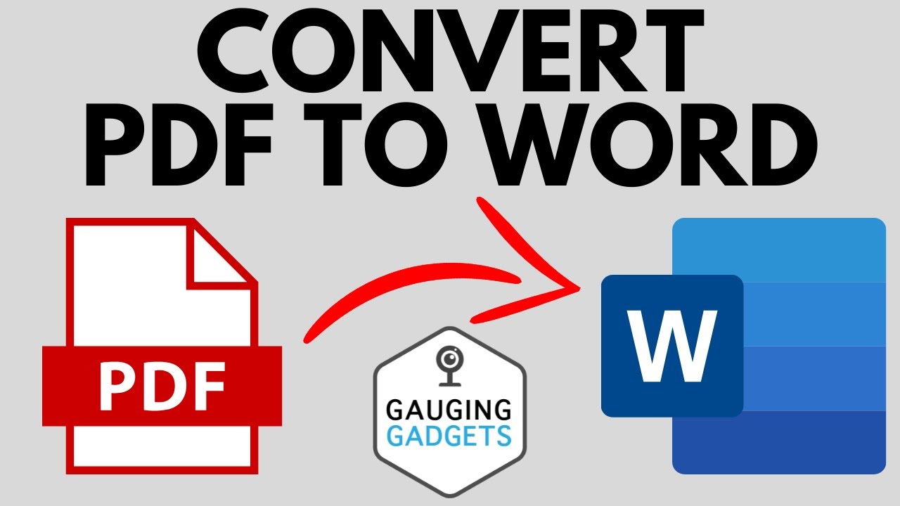 Convert PDF to Word Easily 📄