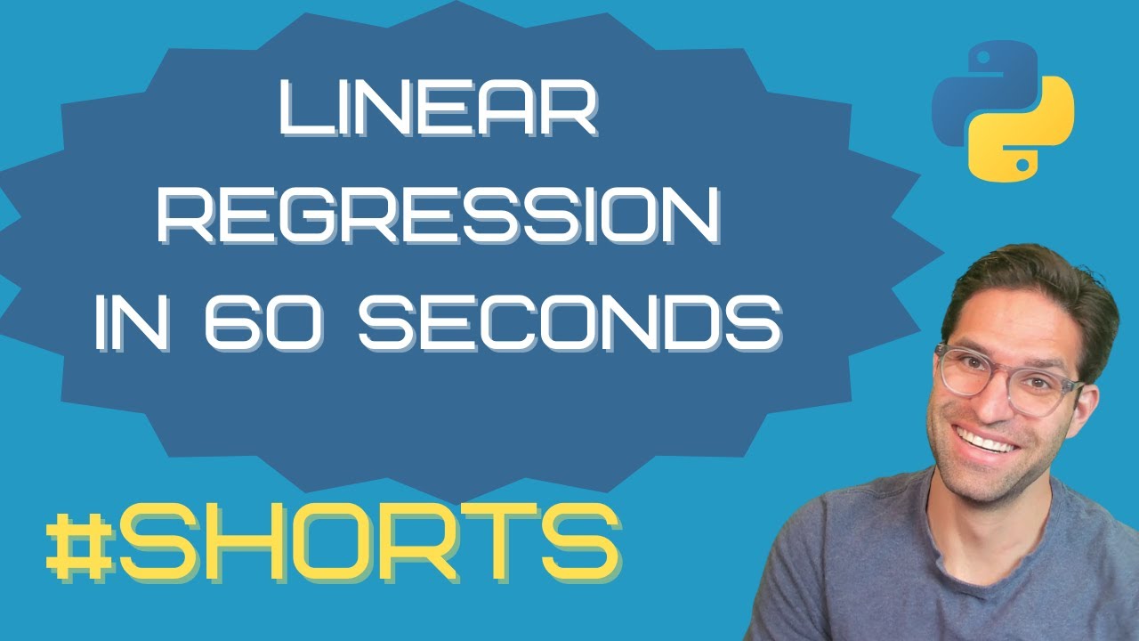 Master Linear Regression in Python in Just 60 Seconds! 🚀
