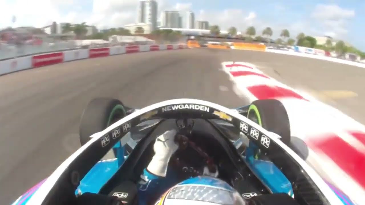 Josef Newgarden's Onboard Pole Lap | 2024 Grand Prix of St. Petersburg