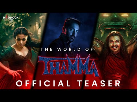World of Thamma | Official Teaser | Ayushmann, Rashmika, Paresh, Nawazuddin | Dinesh V | This Diwali