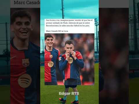 Marc Casadó NO se toca 💙❤️