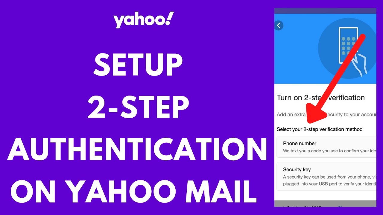 Set Up 2-Step Authentication on Yahoo Mail 🔐