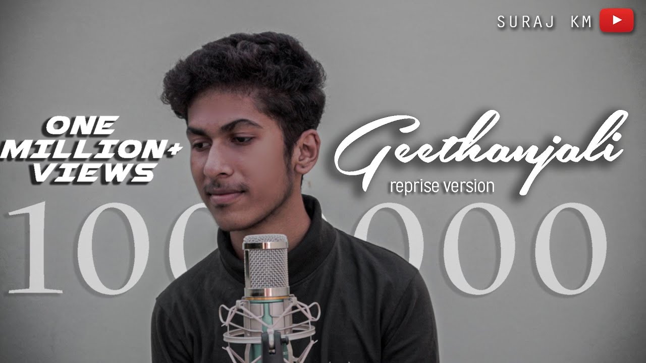Geethanjali Reprise 🎶 | Suraj KM's Stunning Cover & Music Arrangement