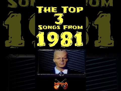 The TOP 3 Songs From 1981 #TopSongs #BillboardHits #ClassicHits #MusicHistory #ChartToppers