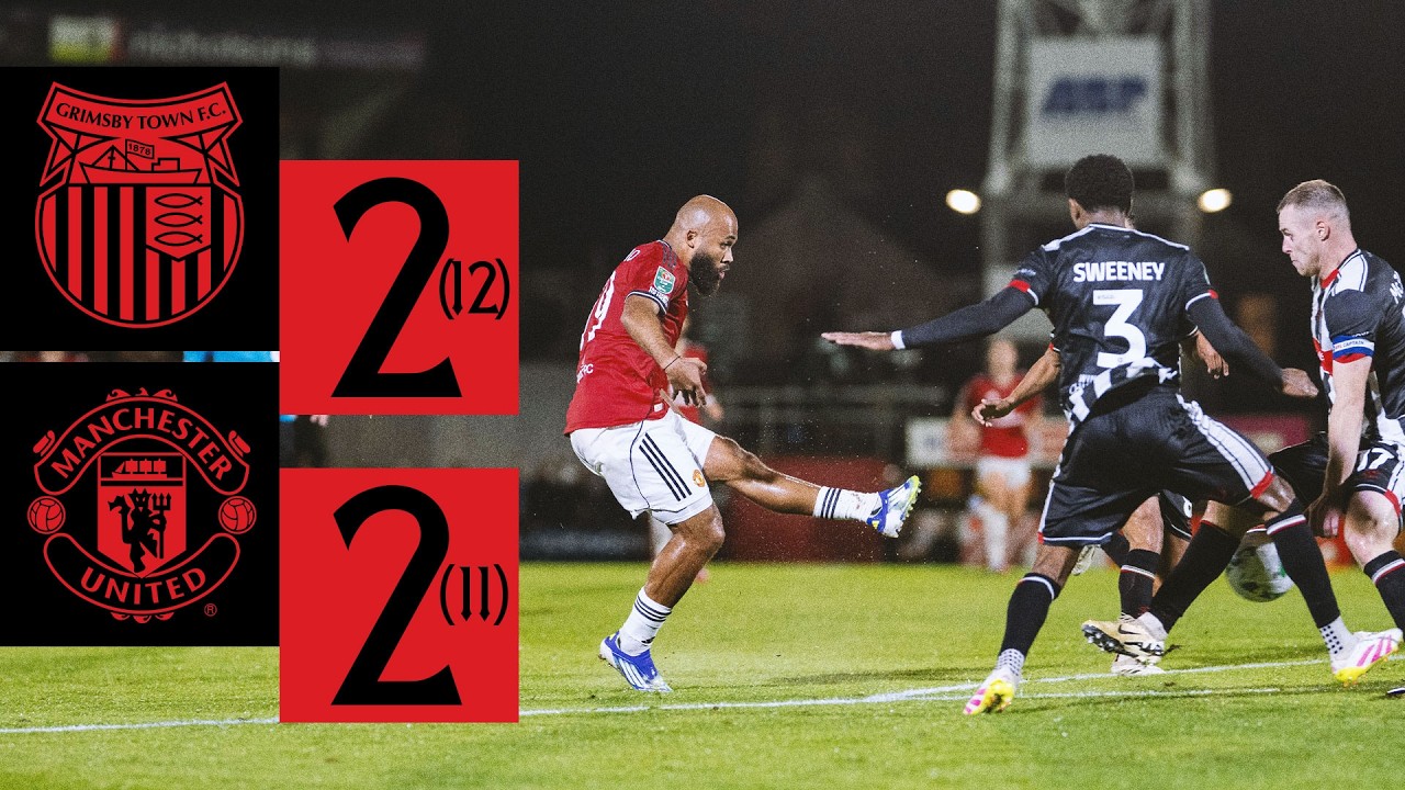 Man Utd Wins on Penalties at Grimsby 🏆