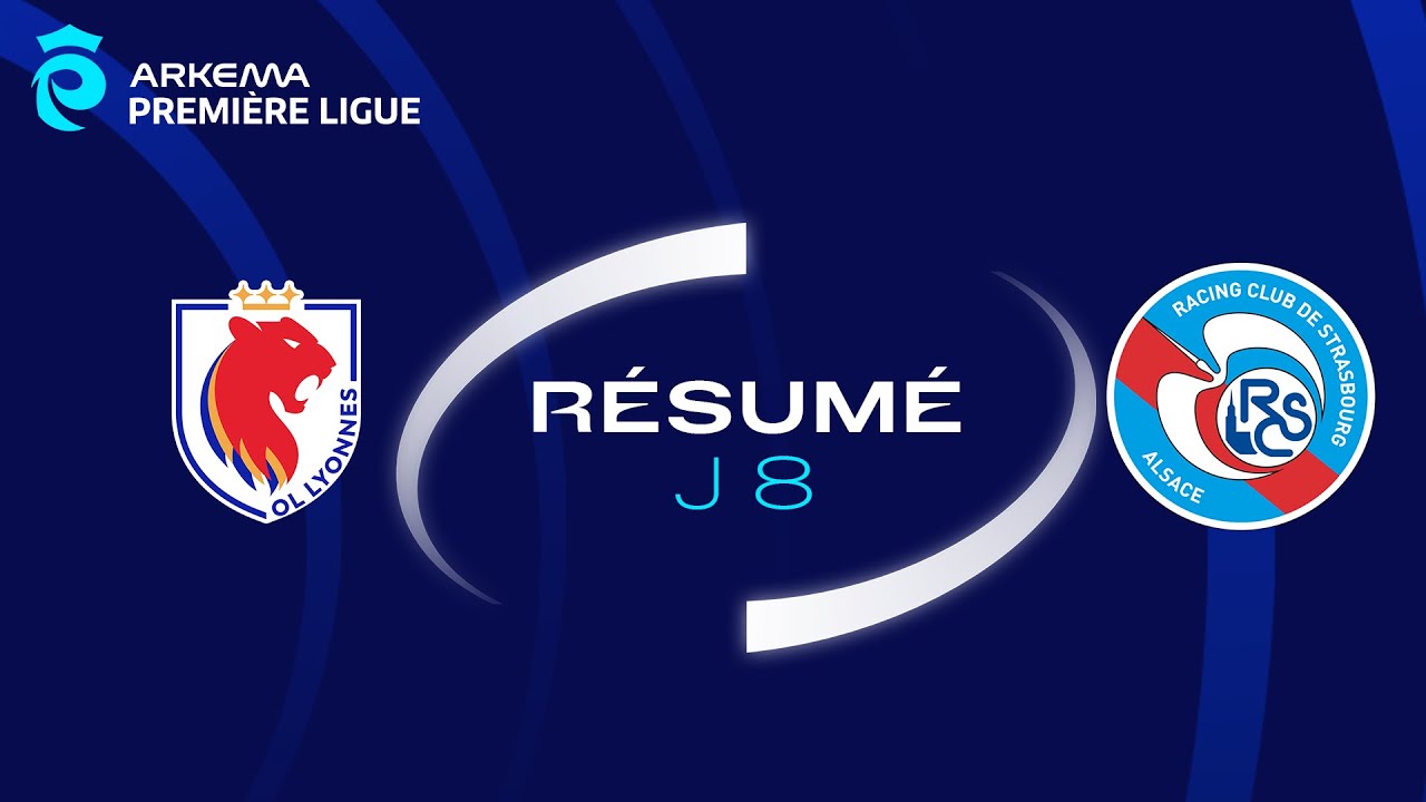 J8 : OL Lyonnes – RC Strasbourg (5-0), le résumé