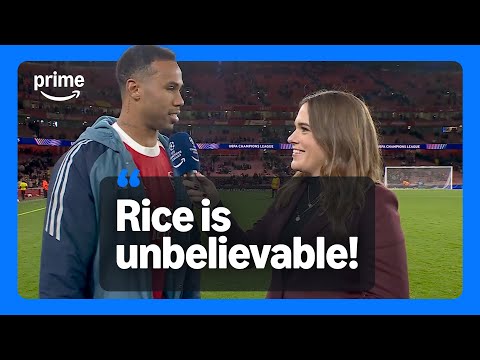 Gabriel reacts to Arsenal's Atletico THRASHING 👀 | Post-match interview | UEFA Champions League