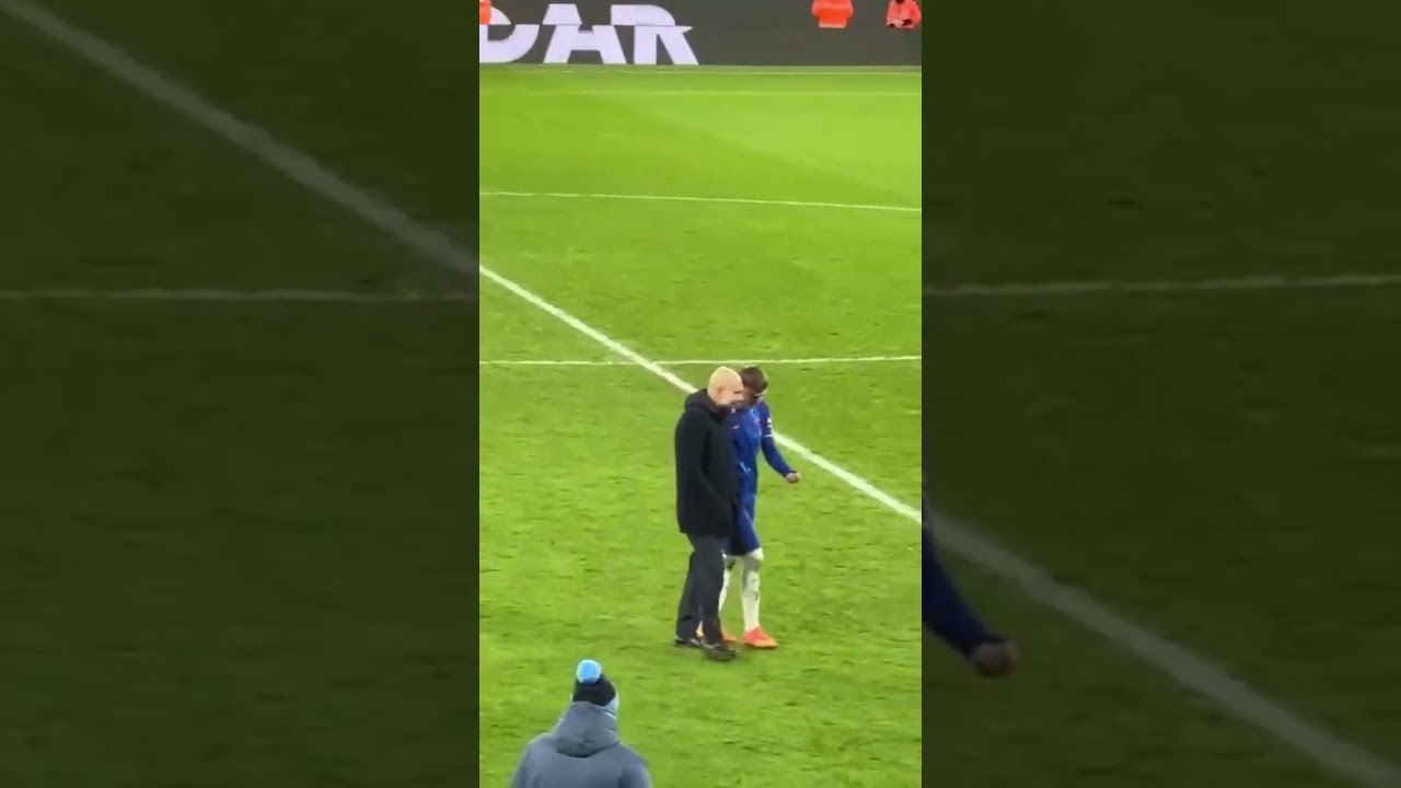 PURE LOVE BETWEEN PEP GUARDIOLA AND COLE PALMER 🤝💙 #mcfc #cfc #palmer #guardiola #premierleague