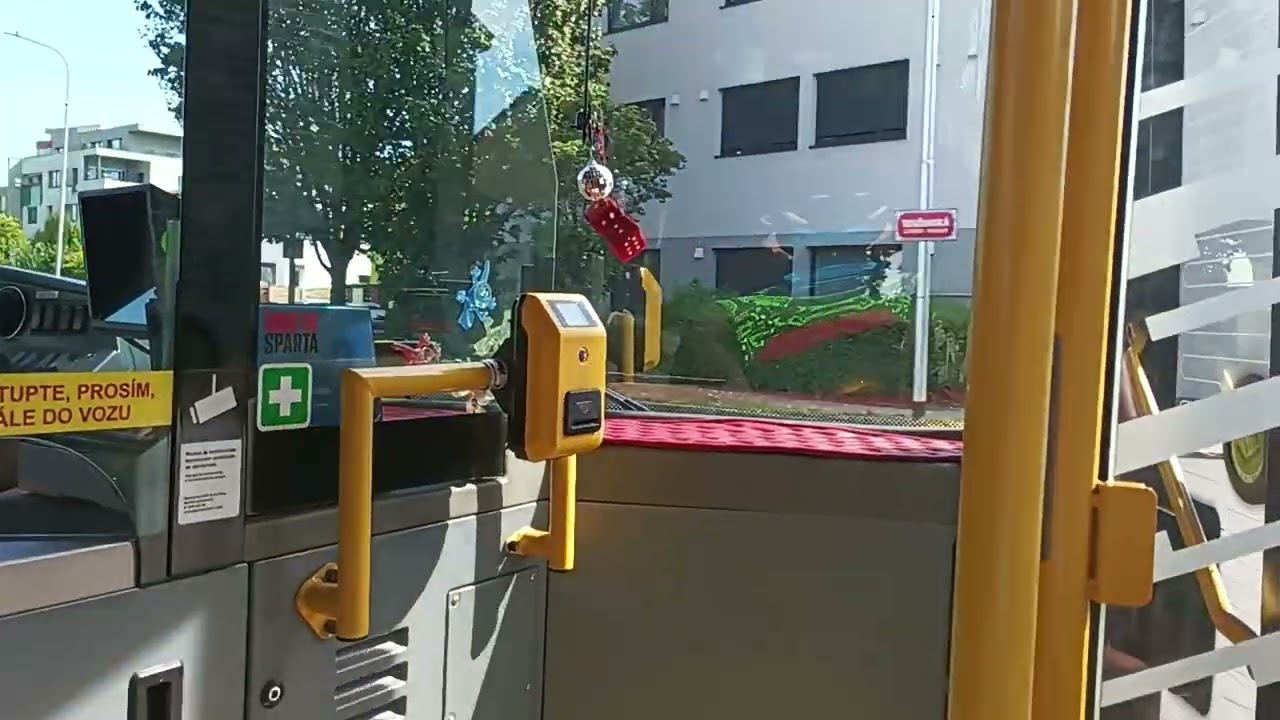 Jízda linkou 158 mezi Letňany a Sídliště Letňany 🚍