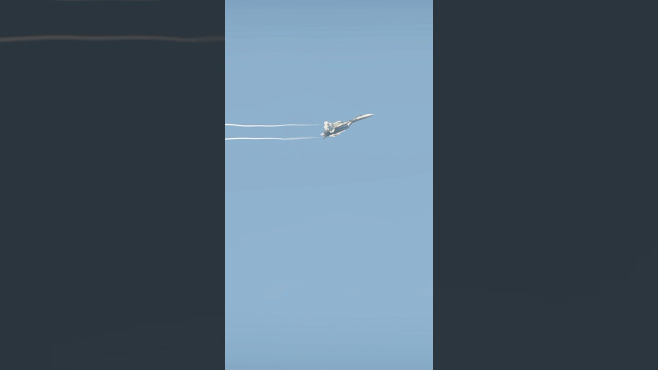 Su-35 Flanker Executes Cobra & Shoots Down Warthog โ๏ธ