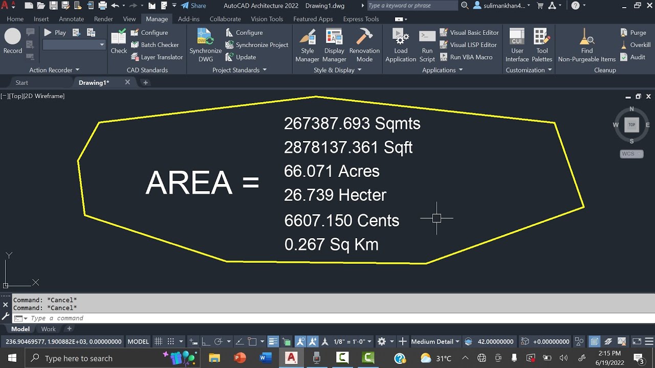 Master Multi-Unit Area Calculation in AutoCAD 📐