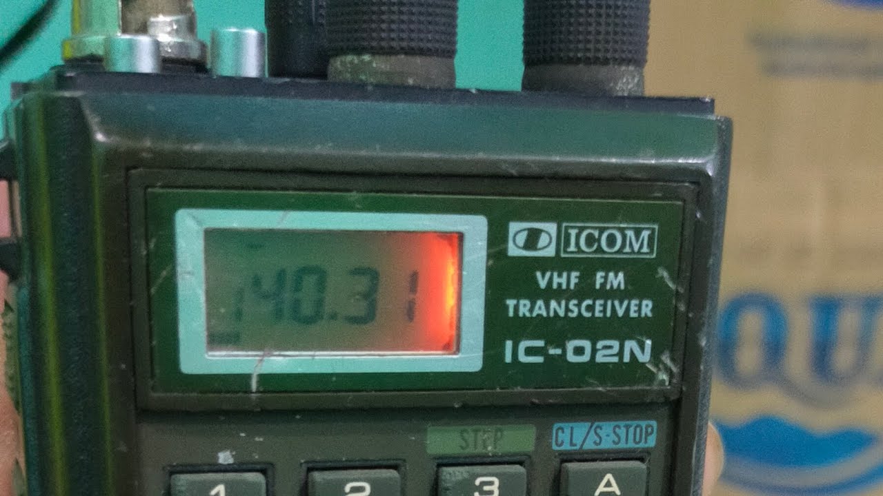 Setting Repeater/RVU HT Icom IC-02N 📻