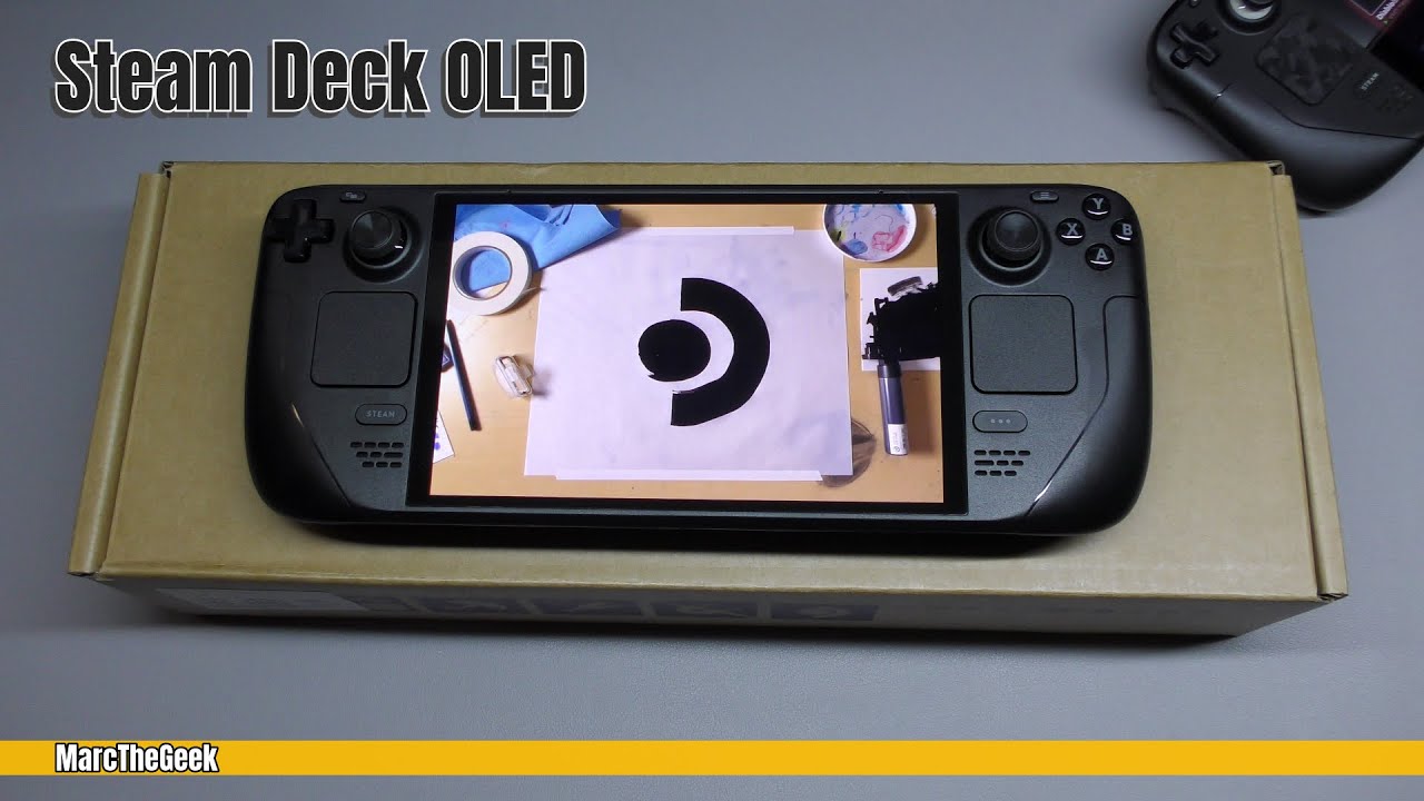 Steam Deck OLED 512GB Unboxing & Hands-On 🎮