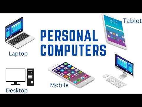 Let's know about the Types of Personal Computer😊