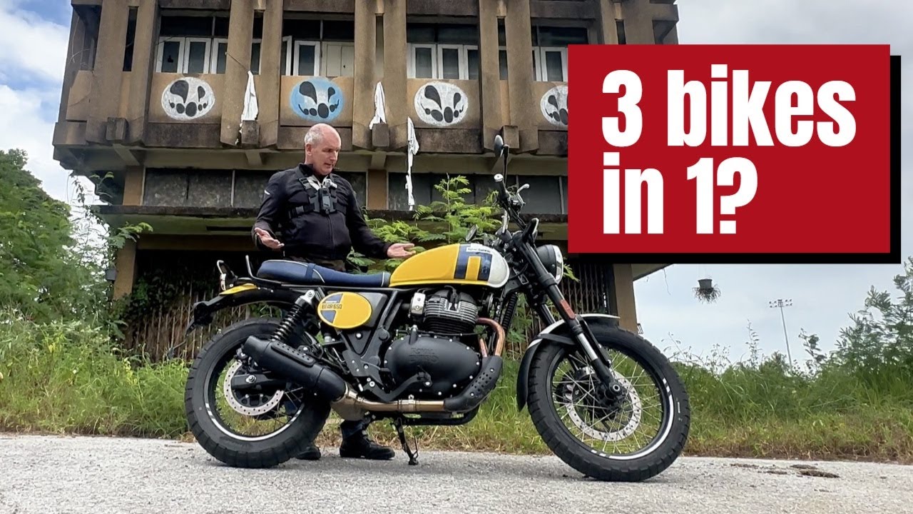 Royal Enfield Bear 650: The Ultimate 3-in-1 Touring & Scrambler Bike 🚵‍♂️