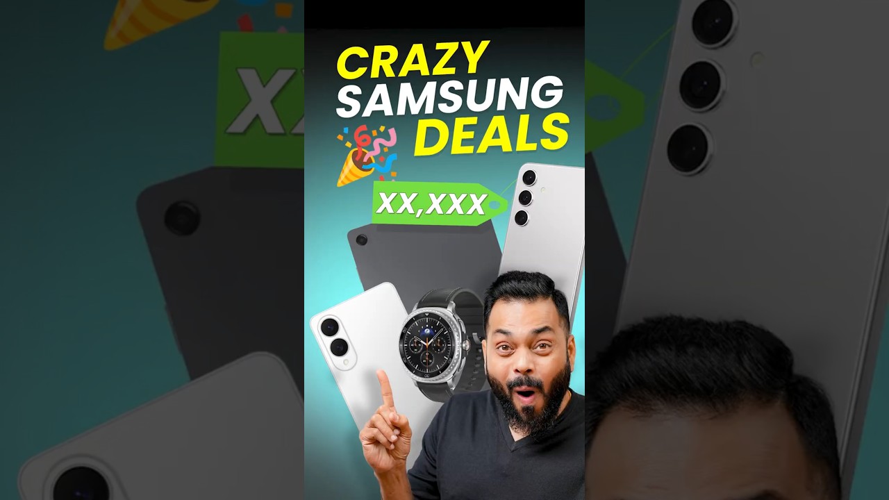 OMG! Crazy Samsung Black Friday & Cyber Monday Deals 🤯 #TrakinShorts