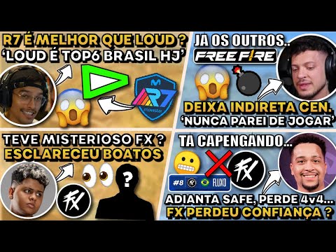 TIME R7 MELHOR QUE LOUD? FX PERDEU CONFIANÇA ? MISTERIOSO JOGONDO FX ? CEROL RESPONDE HATERS!