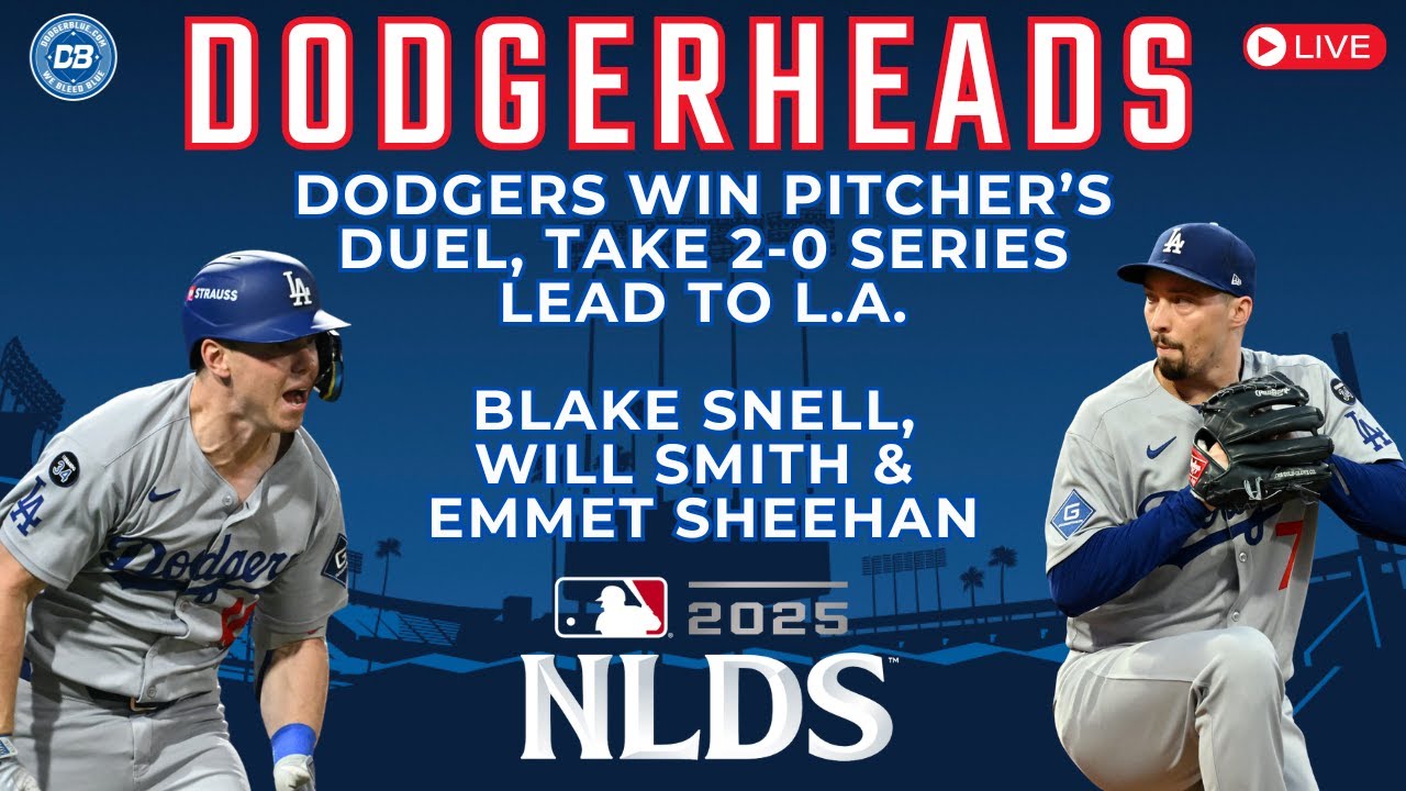 Dodgers Take 2-0 Lead in NLDS After Win Over Phillies 🧢