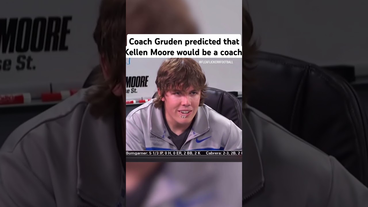 Coach Gruden's Bold Prediction for Kellen Moore's Future 🏈