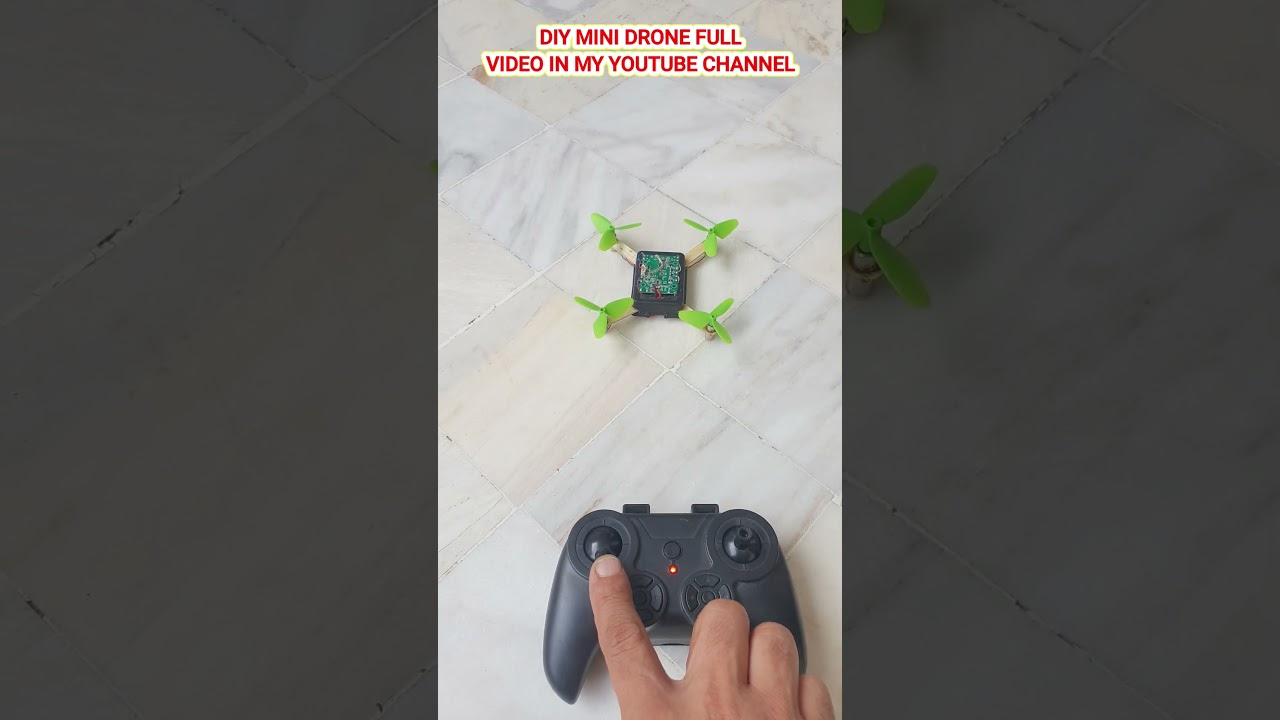 Build a Mini Matchbox Drone at Home 🛠️