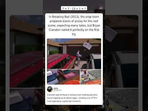 Breaking Bad: Cranston's Perfect Pizza Throw! 🍕